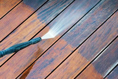 Pressure Washing Deck & Patio